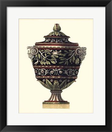Framed Clementino Urn I Print
