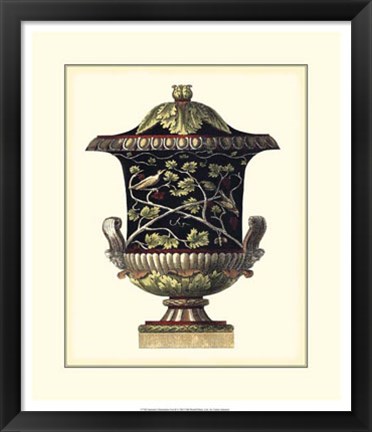 Framed Clementino Urn II Print