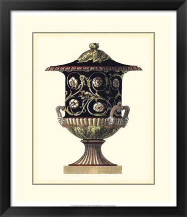 Framed Clementino Urn III Print