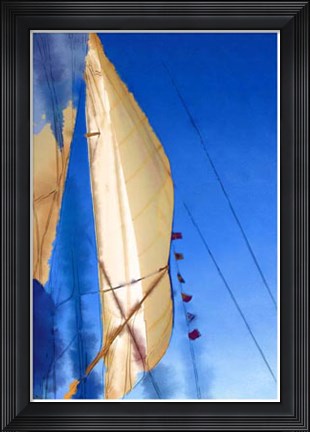 Framed Sailing I Print