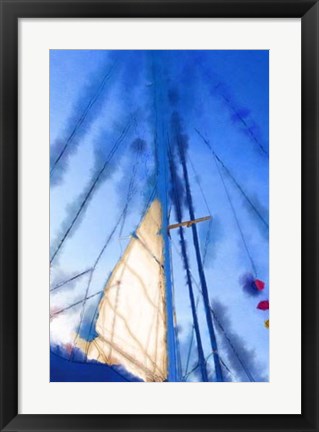 Framed Sailing III Print