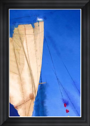 Framed Sailing IV Print