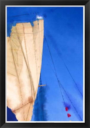 Framed Sailing IV Print