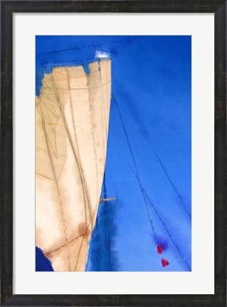 Framed Sailing IV Print