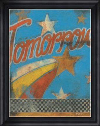 Framed Tomorrow Inspires Print
