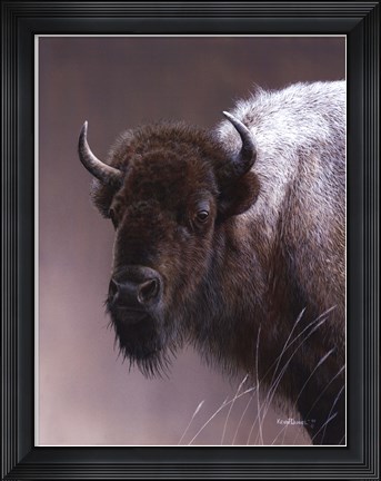 Framed American Icon- Buffalo Print