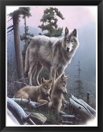 Framed Vantage Point I Print