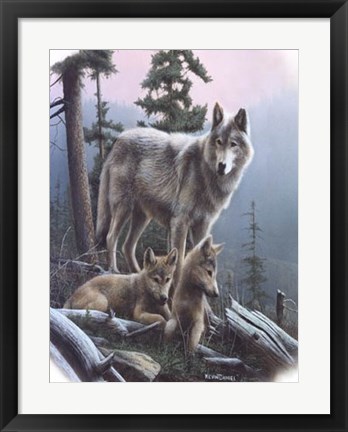 Framed Vantage Point I Print