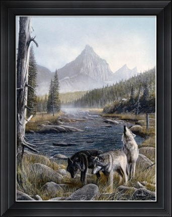 Framed Vantage Point II Print