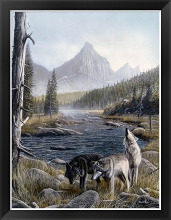 Framed Vantage Point II Print