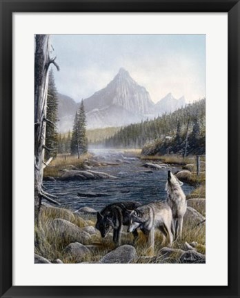 Framed Vantage Point II Print