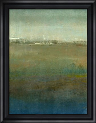 Framed Atmospheric Field I Print
