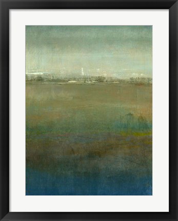 Framed Atmospheric Field I Print