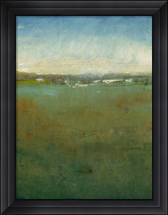 Framed Atmospheric Field II Print