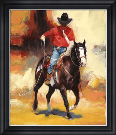 Framed Rodeo Style Print