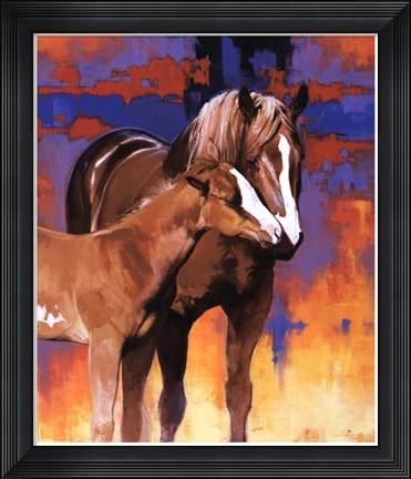 Framed Color of Love Print