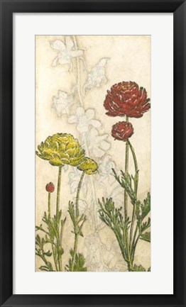 Framed Indian Summer Florals IV Print