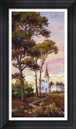 Framed Evening Blush Print