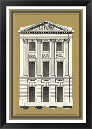 Framed Grand Facade III Print