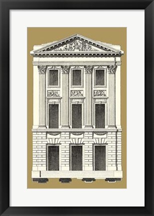 Framed Grand Facade III Print