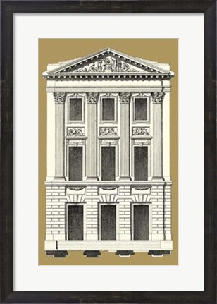 Framed Grand Facade III Print