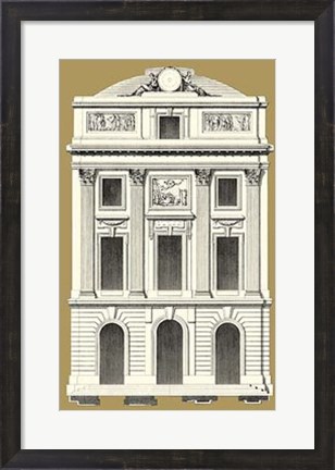 Framed Grand Facade IV Print