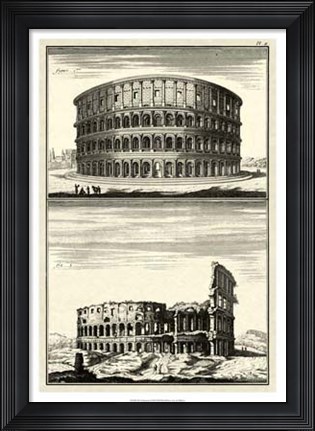Framed Colosseum Print