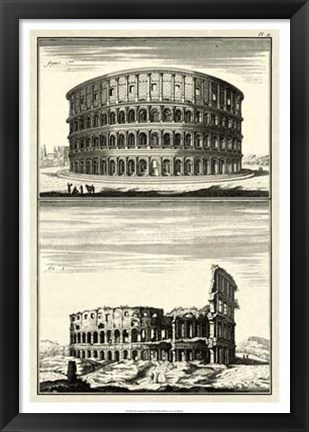 Framed Colosseum Print