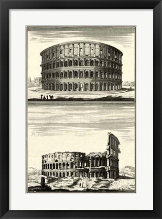 Framed Colosseum Print