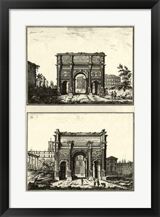 Framed Arch of Constantine Print