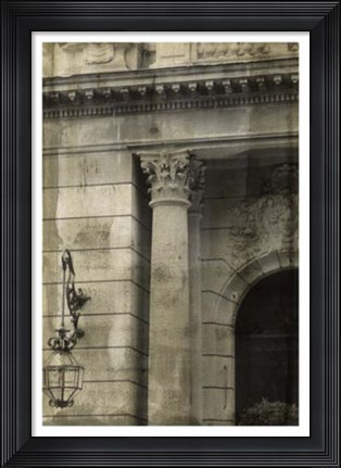 Framed Ornate Architecture I Print
