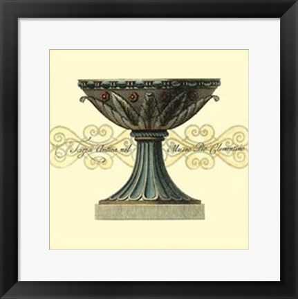 Framed Antica Clementino Urna II Print