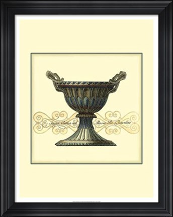 Framed Antica Clementino Urna III Print