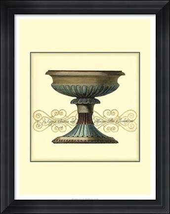 Framed Antica Clementino Urna IV Print