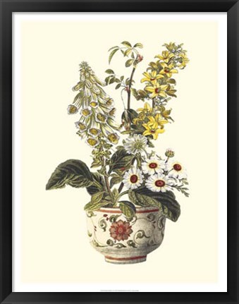 Framed Floral Medley II Print