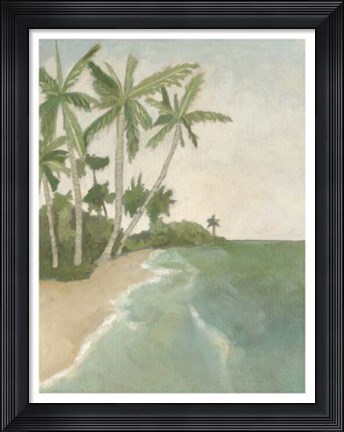 Framed Island Breeze I Print