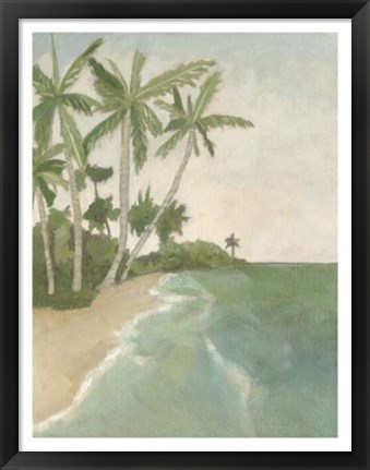 Framed Island Breeze I Print