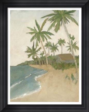 Framed Island Breeze II Print
