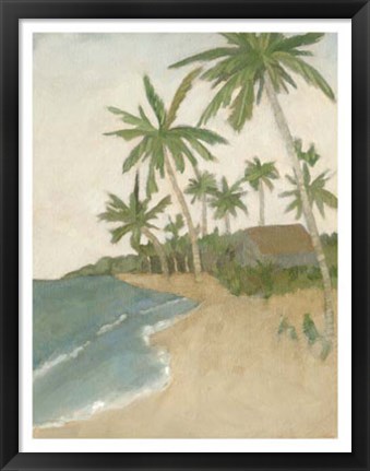 Framed Island Breeze II Print