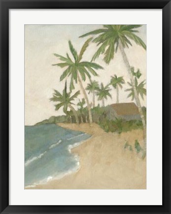 Framed Island Breeze II Print