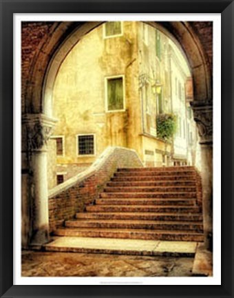 Framed Italian Archway Print