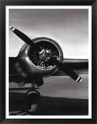 Framed Vintage Flight III Print