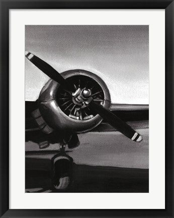 Framed Vintage Flight III Print