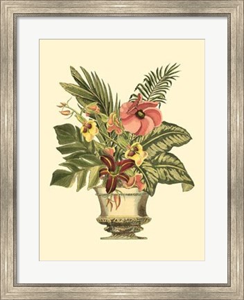 Framed Tropical Elegance II Print