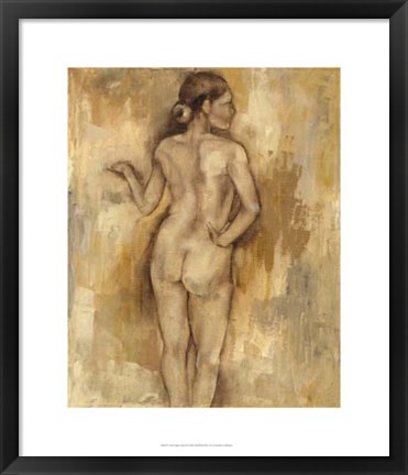 Framed Nude Figure Study II Print