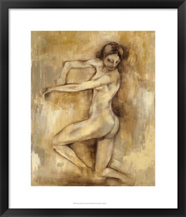 Framed Nude Figure Study III Print