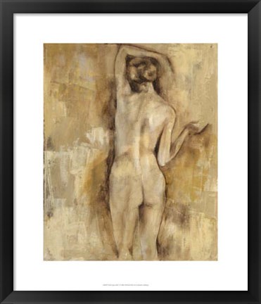 Framed Nude Figure Study V Print