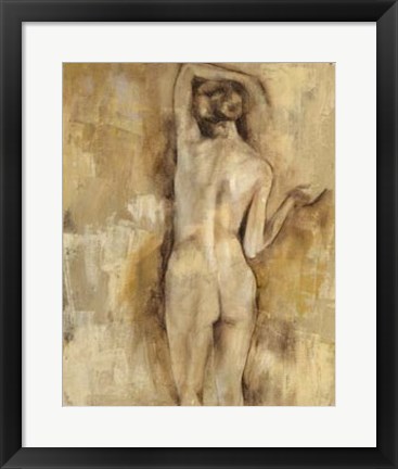 Framed Nude Figure Study V Print