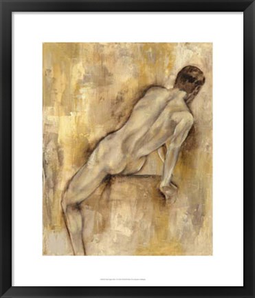 Framed Nude Figure Study VI Print