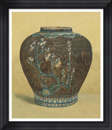 Framed Oxidized Porcelain I Print